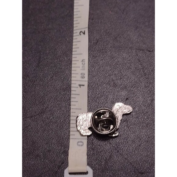 **Final Sale** Tiny brown enamel dachshund pin - Picture 3 of 8